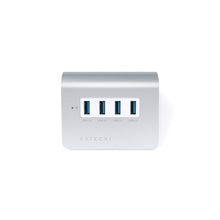 Load image into Gallery viewer, Aluminum 4 Port USB 3.0 Hub V.2