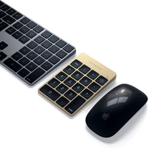 Load image into Gallery viewer, Aluminum Slim Rechargeable Bluetooth Keypad