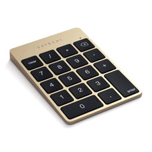 Load image into Gallery viewer, Aluminum Slim Rechargeable Bluetooth Keypad