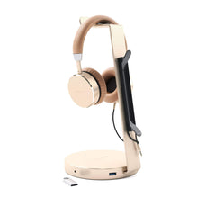 Load image into Gallery viewer, Aluminum USB 3.0 Headphone Stand