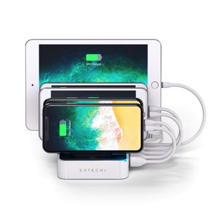 5-Port USB Charging Station Dock