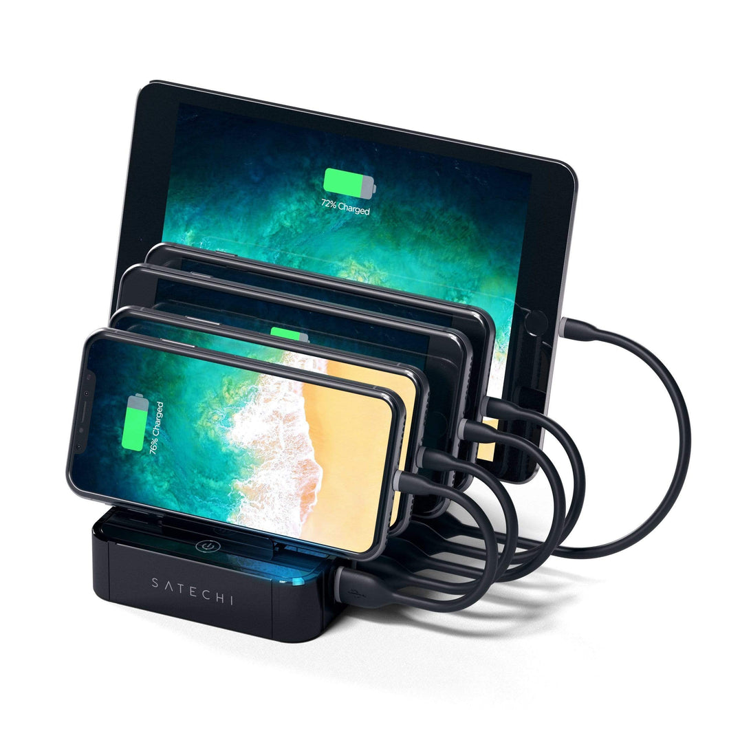 5-Port USB Charging Station Dock