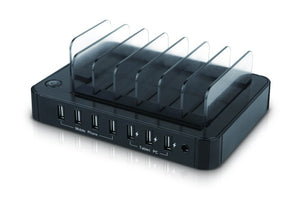 7-Port USB Charging Station Dock
