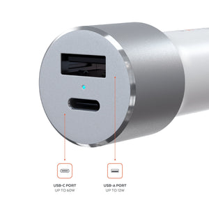 72W Type-C PD Car Charger Adapter