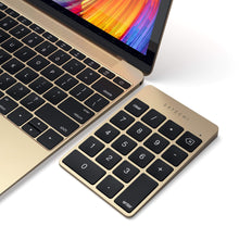 Load image into Gallery viewer, Aluminum Slim Rechargeable Bluetooth Keypad
