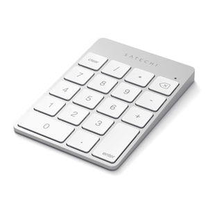 Aluminum Slim Rechargeable Bluetooth Keypad