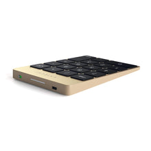 Load image into Gallery viewer, Aluminum Slim Rechargeable Bluetooth Keypad
