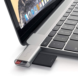 Aluminum Type-C Micro/SD Card Reader
