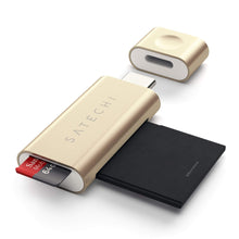 Load image into Gallery viewer, Aluminum Type-C Micro/SD Card Reader
