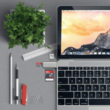 Load image into Gallery viewer, Aluminum Type-C Micro/SD Card Reader
