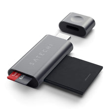 Load image into Gallery viewer, Aluminum Type-C Micro/SD Card Reader
