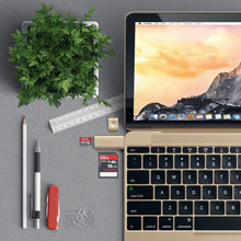 Load image into Gallery viewer, Aluminum Type-C Micro/SD Card Reader
