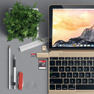 Aluminum Type-C Micro/SD Card Reader
