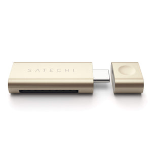 Aluminum Type-C Micro/SD Card Reader