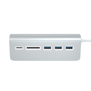 Aluminum USB 3.0 Hub & Card Reader