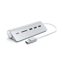 Load image into Gallery viewer, Aluminum USB 3.0 Hub &amp; Card Reader
