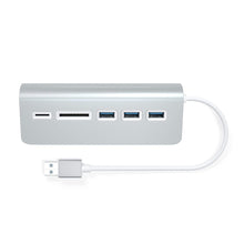 Load image into Gallery viewer, Aluminum USB 3.0 Hub &amp; Card Reader
