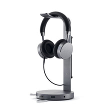 Load image into Gallery viewer, Aluminum USB Headphone Stand
