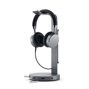 Aluminum USB Headphone Stand