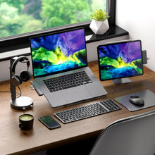 Load image into Gallery viewer, Aluminum USB Headphone Stand
