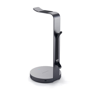 Aluminum USB Headphone Stand