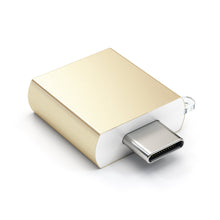Load image into Gallery viewer, Aluminum USB-C to USB-A 3.0 Adapter
