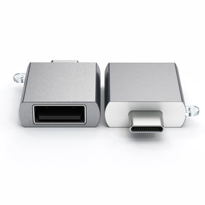 Aluminum USB-C to USB-A 3.0 Adapter