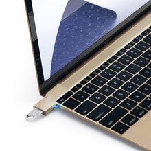 Load image into Gallery viewer, Aluminum USB-C to USB-A 3.0 Adapter
