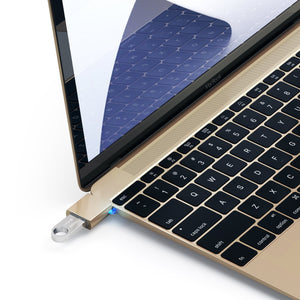 Aluminum USB-C to USB-A 3.0 Adapter