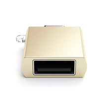 Load image into Gallery viewer, Aluminum USB-C to USB-A 3.0 Adapter
