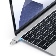 Load image into Gallery viewer, Aluminum USB-C to USB-A 3.0 Adapter
