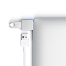 Load image into Gallery viewer, Aluminum USB-C to USB-A 3.0 Adapter
