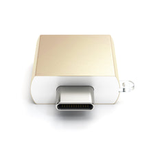 Load image into Gallery viewer, Aluminum USB-C to USB-A 3.0 Adapter

