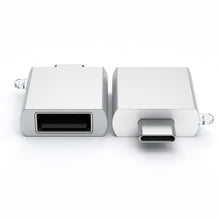 Load image into Gallery viewer, Aluminum USB-C to USB-A 3.0 Adapter
