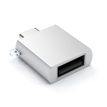 Load image into Gallery viewer, Aluminum USB-C to USB-A 3.0 Adapter
