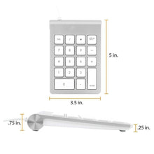 Load image into Gallery viewer, Aluminum USB Numeric Keypad
