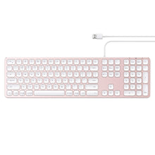 Load image into Gallery viewer, Aluminum Wired USB Keyboard
