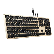 Load image into Gallery viewer, Aluminum Wired USB Keyboard
