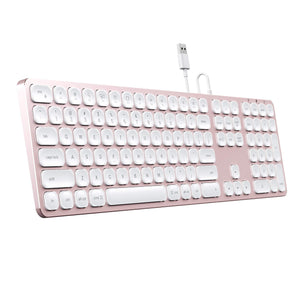 Aluminum Wired USB Keyboard
