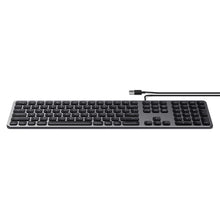 Load image into Gallery viewer, Aluminum Wired USB Keyboard
