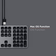 Load image into Gallery viewer, Aluminum Wired USB Keyboard
