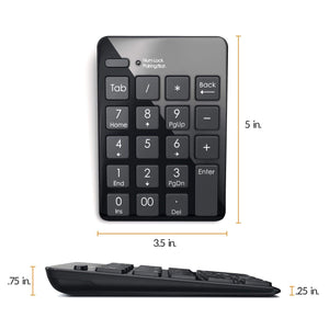 Bluetooth Wireless Numeric Keypad
