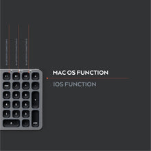 Load image into Gallery viewer, Compact Backlit Bluetooth Keyboard
