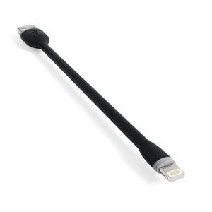 Flexible MFi-Certified Lightning USB Cable - 6 Inches