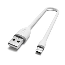 Load image into Gallery viewer, Flexible Micro USB to USB Cable - 10 Inches
