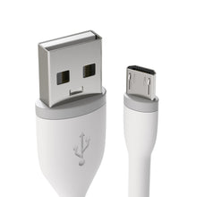 Load image into Gallery viewer, Flexible Micro USB to USB Cable - 10 Inches
