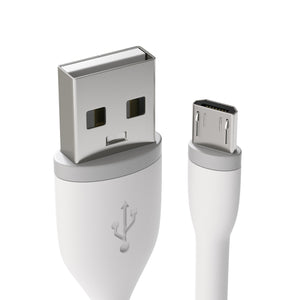 Flexible Micro USB to USB Cable - 10 Inches