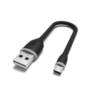Flexible Micro USB to USB Cable - 6 Inches