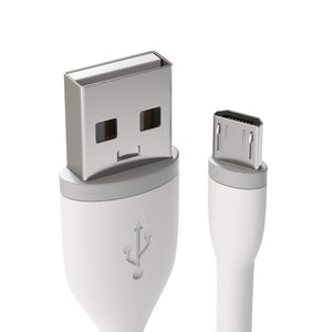 Flexible Micro USB to USB Cable - 6 Inches