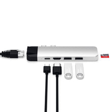 Load image into Gallery viewer, Type-C Pro Hub Adapter with Ethernet
